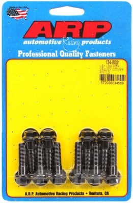 ARP fits GM LS Series ARP fasteners Intake Valley Cover Bolt Kit, Hex Head Black Oxide AR134-8001 SR