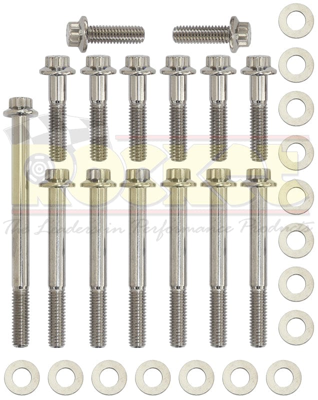 ARP fits Holden 253-304-308 V8 ARP fasteners Timing Cover & Water Pump Bolt Kit, 12-Point Stainless AR9991504 SR