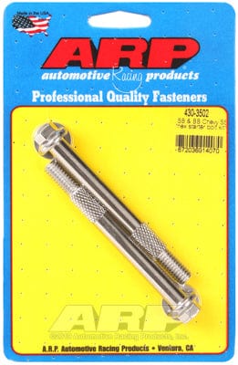 ARP fits SB/BB Chev With Standard & OEM High Torque Starters, 3/8-16 Thre ARP fasteners Starter Motor Bolt Kit, Hex Head S/S AR430-3502 SR