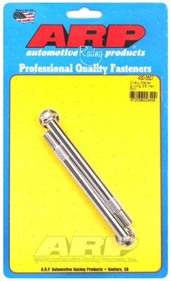 ARP fits SB/BB Chev With Standard & OEM High Torque Starters, 3/8-16 Thre ARP fasteners Starter Motor Bolt Kit, Hex Head S/S AR430-3507 SR