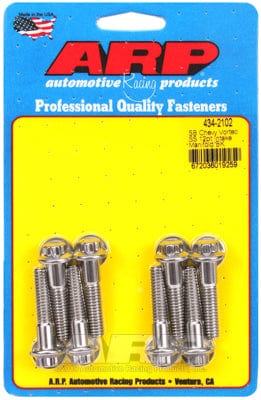 ARP fits SB Chev 305-350 Vortec (Fits Most Aftermarket Aluminium Intake M ARP fasteners Intake Manifold Bolt Kit, 12-Point Head S/S AR434-2102 SR