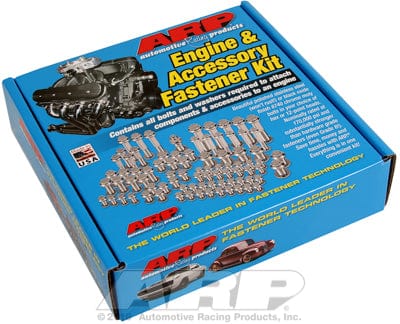 ARP fits SB Chev 305-350 Vortec With Headers (1986-On) ARP fasteners Engine Accessory Bolt Kit, Hex Head S/S AR534-9604 SR