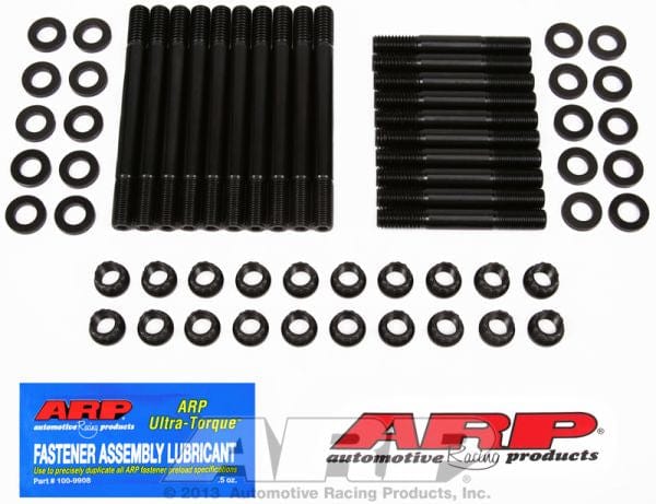 ARP fits SB Ford 289-302 Windsor 5.0L OEM Heads Or AFR 185 With 7/16" Hol ARP fasteners Head Stud Kit, 12-Point Nut AR154-4201 SR