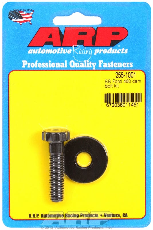 ARP fits SB Ford 302-351 Windsor (1969-On) & BB Ford 429-460 3/8-16 x 1.5 ARP fasteners Camshaft Bolt Kit, Pro Series AR255-1001 SR
