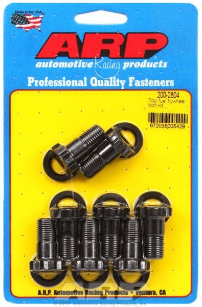 ARP fits Top Fuel, 8740 Material With Washers, 1/2-20 x 1.000" UHL ARP fasteners Flywheel Bolt Kit AR200-2804 SR