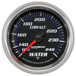 Auto Meter Cobalt Series Water Temperature Gauge AU7932