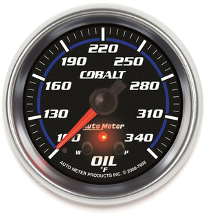 Auto Meter Cobalt Series Oil Temperature Gauge AU7956