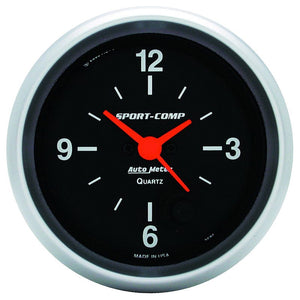 Auto Meter Sport-Comp Series Clock AU3585