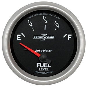 Auto Meter Sport-Comp II Fuel Level Gauge AU7614