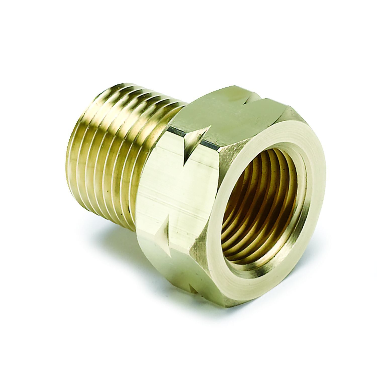 AUTOMETER Brass 3/8" NPT for Auto gage Mechanical gauge. Auto Meter Temperature Adapter AU2370 SR