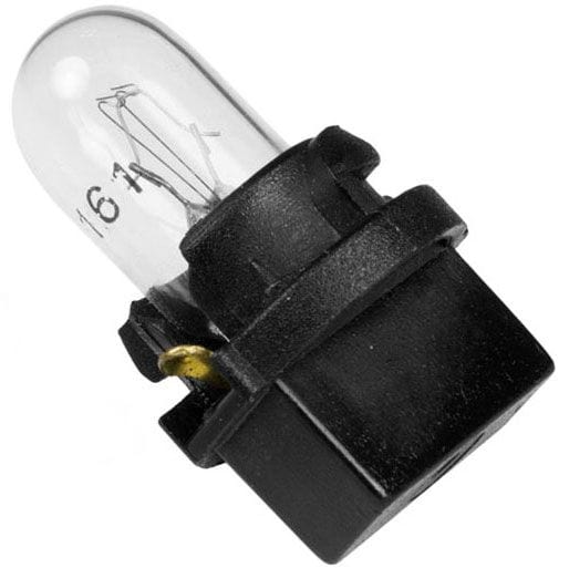 AUTOMETER Bulb & Twist In Socket , Bulb No. 86 Auto Meter Replacement Bulb and Socket AU3219 SR