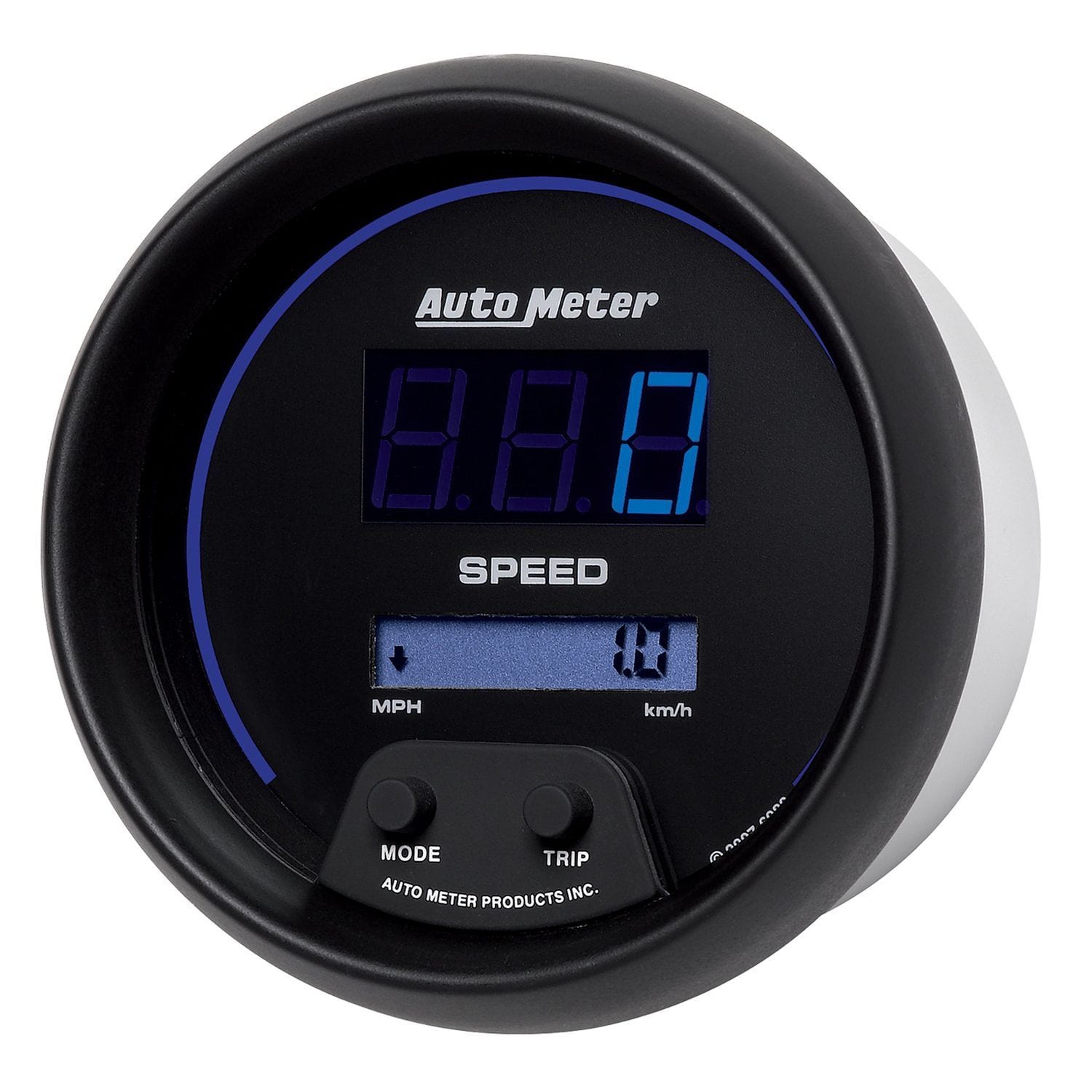 AUTOMETER Digital, Programmable, In-dash, 3-3/8", 160 MPH or 260 km/h Auto Meter Cobalt Digital Series Speedometer AU6988 SR
