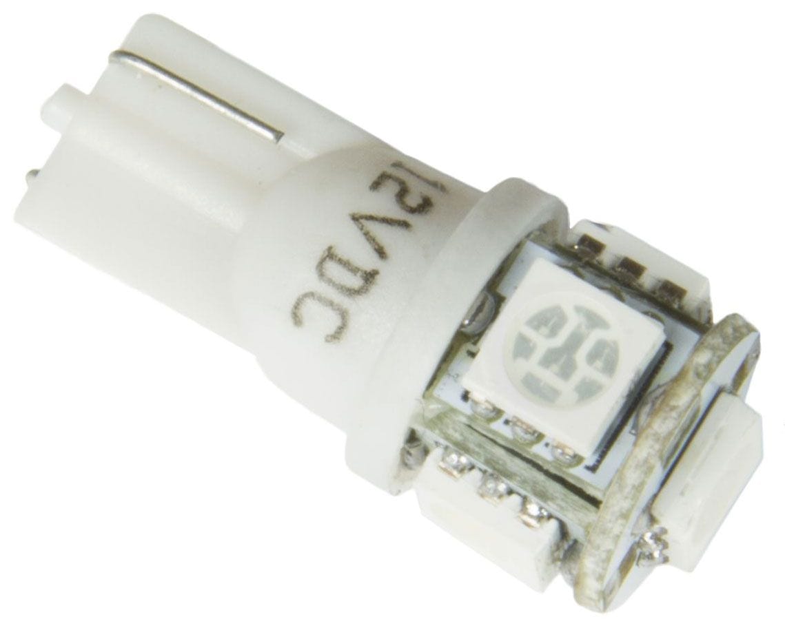 AUTOMETER LED Replacement Bulb, T3 Wedge, White Auto Meter Replacement Bulb AU3288 SR