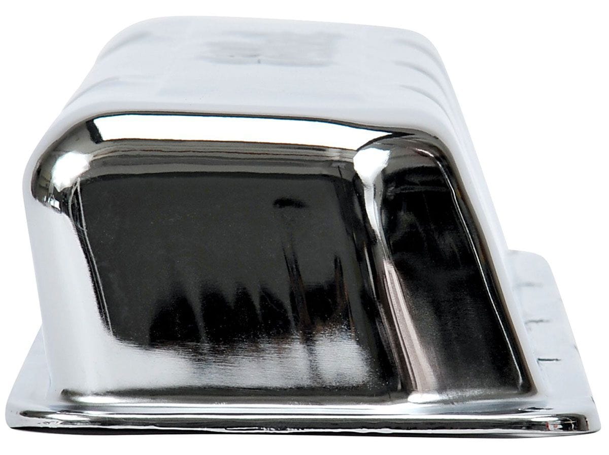 EDELBROCK AMC 290-304-343-360-390-401 V8 '67-91 (no baffle), 3" overall height Edelbrock Signature Series Chrome Valve Covers ED4431 SR