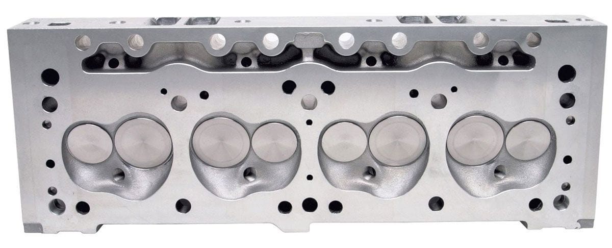 EDELBROCK Chrysler Magnum 1992 & later 5.2L-1993 & later 5.9L, 58cc chambers, 1 Edelbrock Performer RPM Cylinder Heads - Single - Complete ED61779 SR