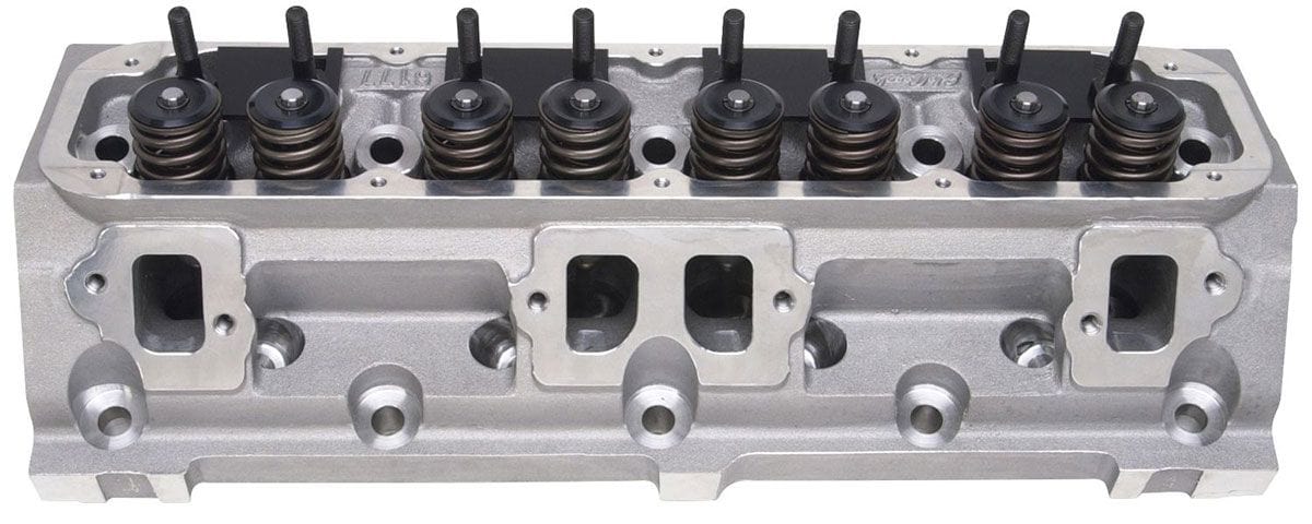 EDELBROCK Chrysler Magnum 1992 & later 5.2L-1993 & later 5.9L, 58cc chambers, 1 Edelbrock Performer RPM Cylinder Heads - Single - Complete ED61779 SR
