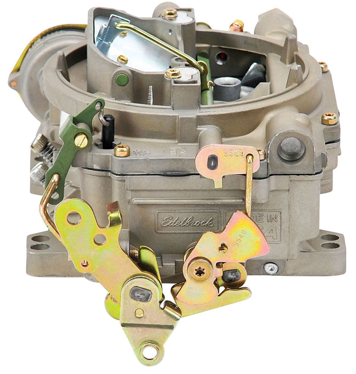 EDELBROCK Electric choke, square flange, Mild Marine Performance Edelbrock 600 CFM Marine Series Carburettor ED1409 SR