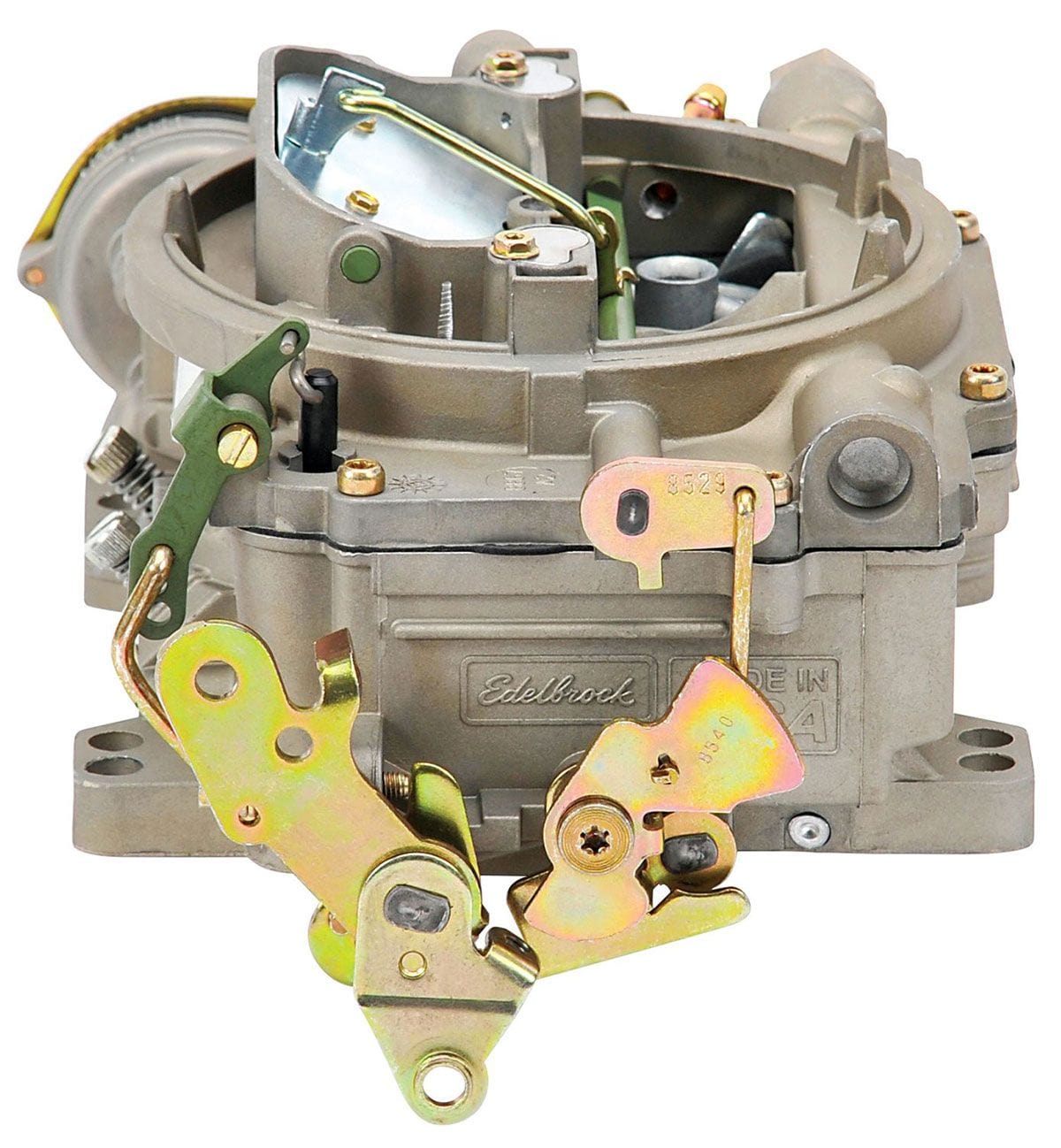 EDELBROCK Electric choke, square flange, Mild Marine Performance Edelbrock 750 CFM Marine Series Carburettor ED1410 SR