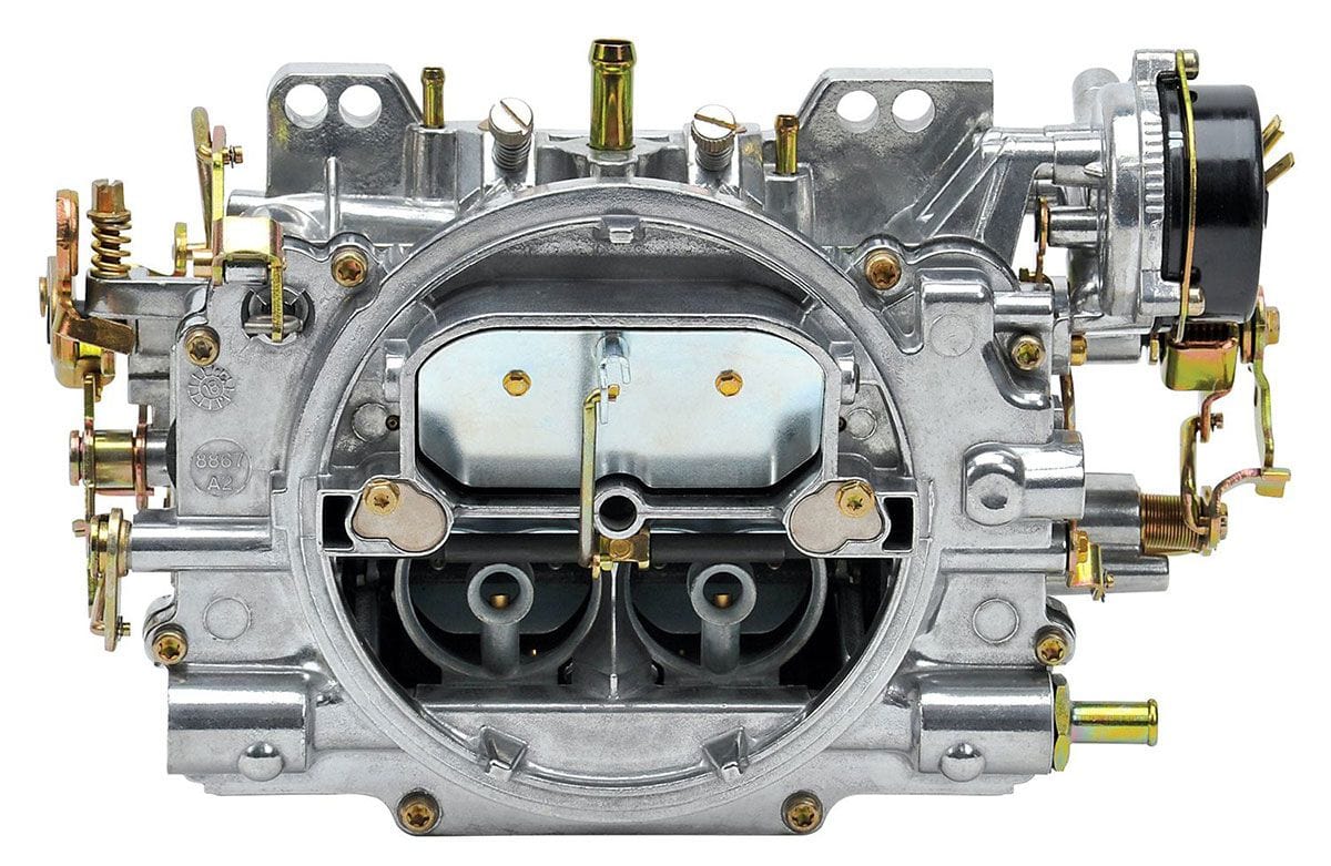EDELBROCK Electric choke, square flange, non-EGR, Mild perf/Calibrated for econ Edelbrock 750 CFM Performer Series Carburettor ED1411 SR