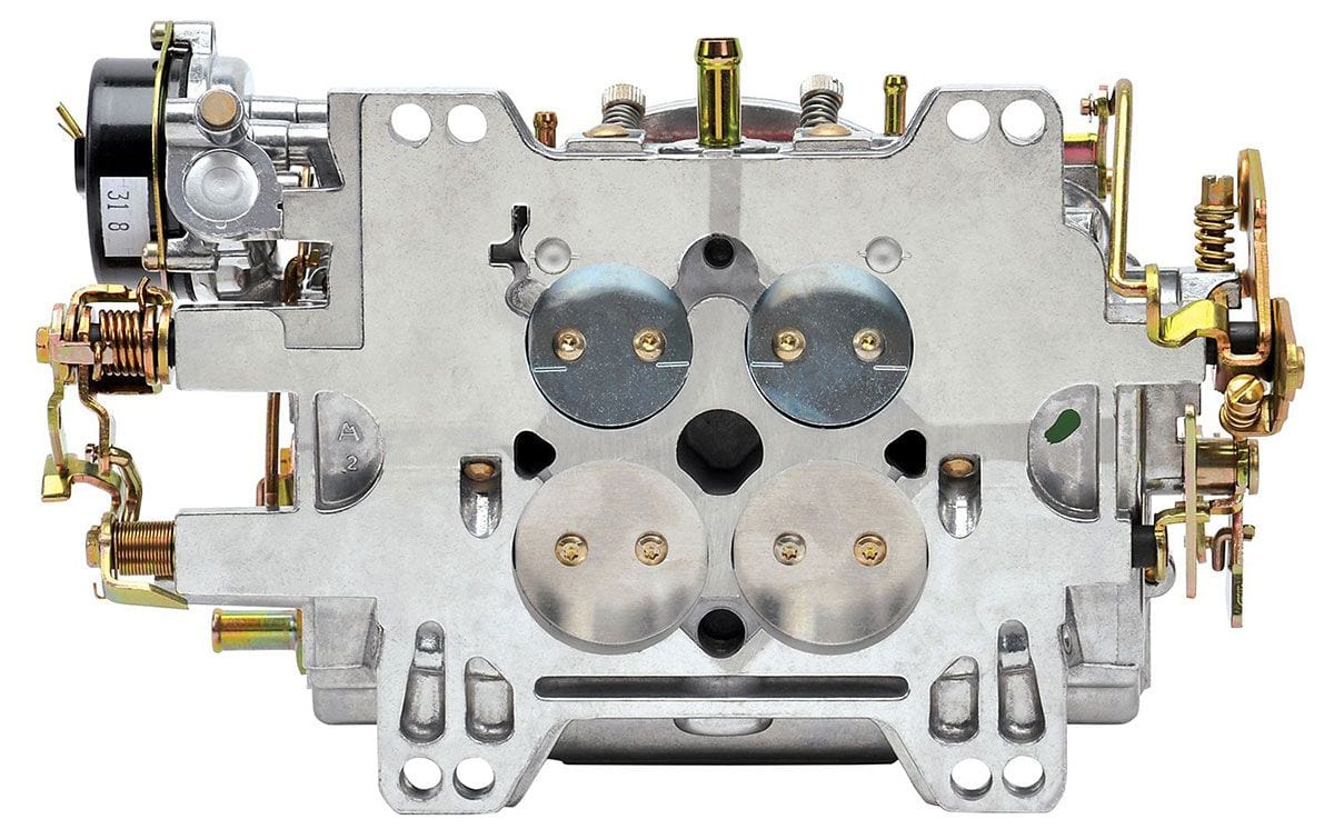 EDELBROCK Electric choke, square flange, non-EGR, Mild perf/Calibrated for econ Edelbrock 750 CFM Performer Series Carburettor ED1411 SR