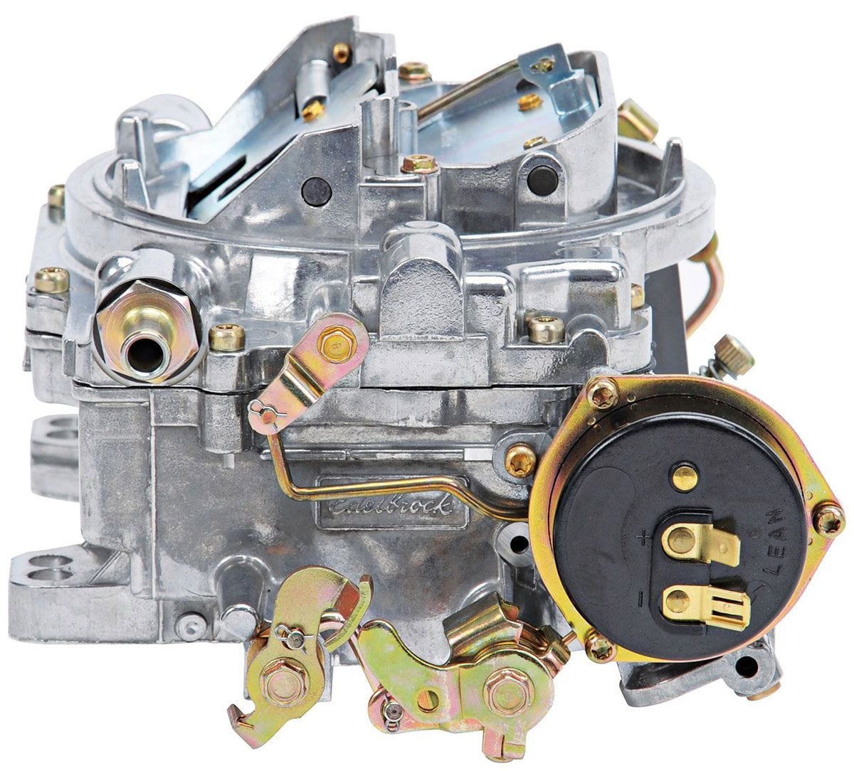 EDELBROCK Electric choke, square flange, non-EGR, Single Carb Application Edelbrock 500 CFM AVS2 Series Carburettor ED1903 SR