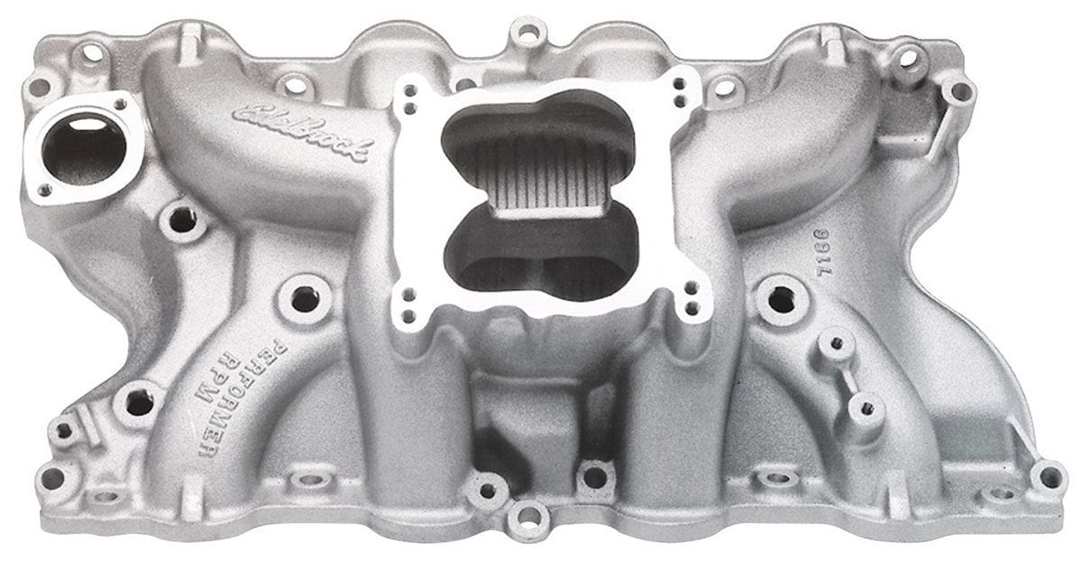 EDELBROCK Ford 429-460, 1500 to 6500 rpm Edelbrock Performer RPM Intake Manifold ED7166 SR