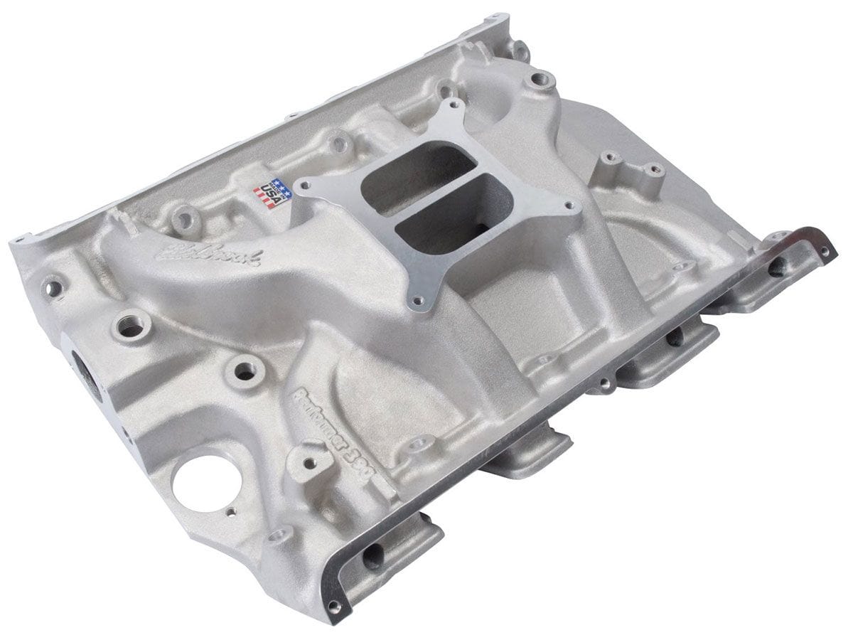 EDELBROCK Ford FE 332-428, Idle - 5500 rpm, Dual Plane, non-EGR Edelbrock Performer Intake Manifold ED2105 SR