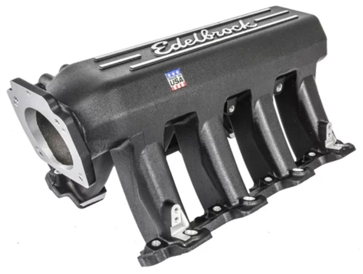 EDELBROCK Holden/Chevy LS1-LS6, 1500 to 7000 rpm, black finish Edelbrock Pro Flo XT EFI Manifold ED71393 SR