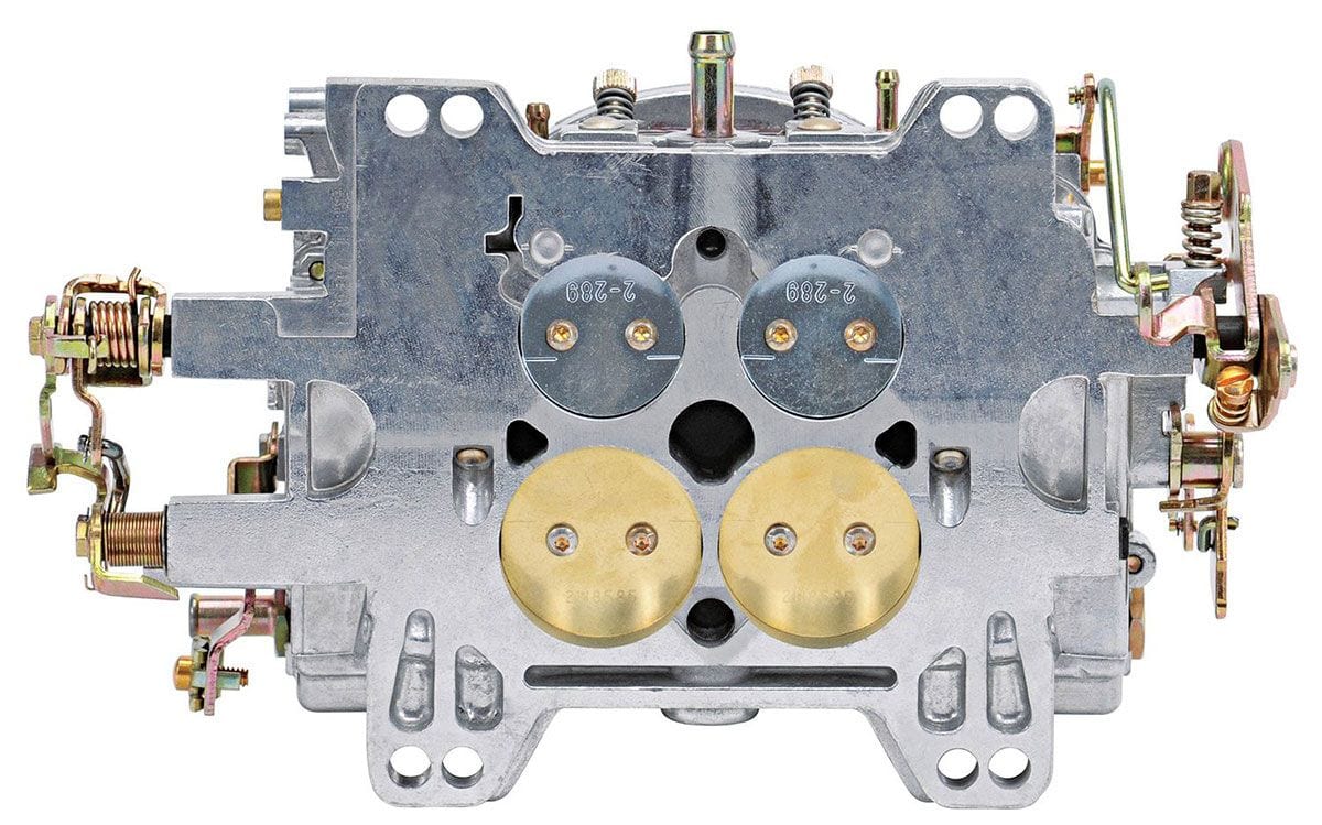 EDELBROCK Manual choke, square flange, non-EGR Edelbrock 650 CFM AVS2 Series Carburettor ED1905 SR