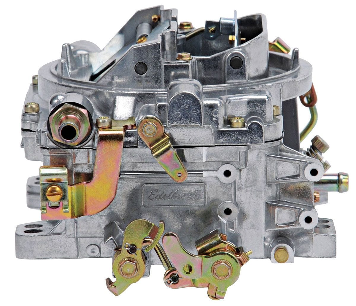 EDELBROCK Manual choke, square flange, non-EGR Edelbrock 650 CFM AVS2 Series Carburettor ED1905 SR