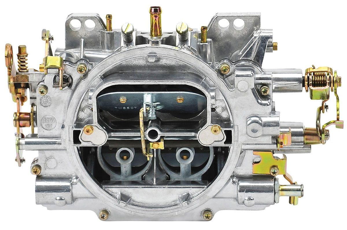 EDELBROCK Manual choke, square flange, non-EGR, Moderate Hi Performance Edelbrock 600 CFM Performer Series Carburettor ED1405 SR