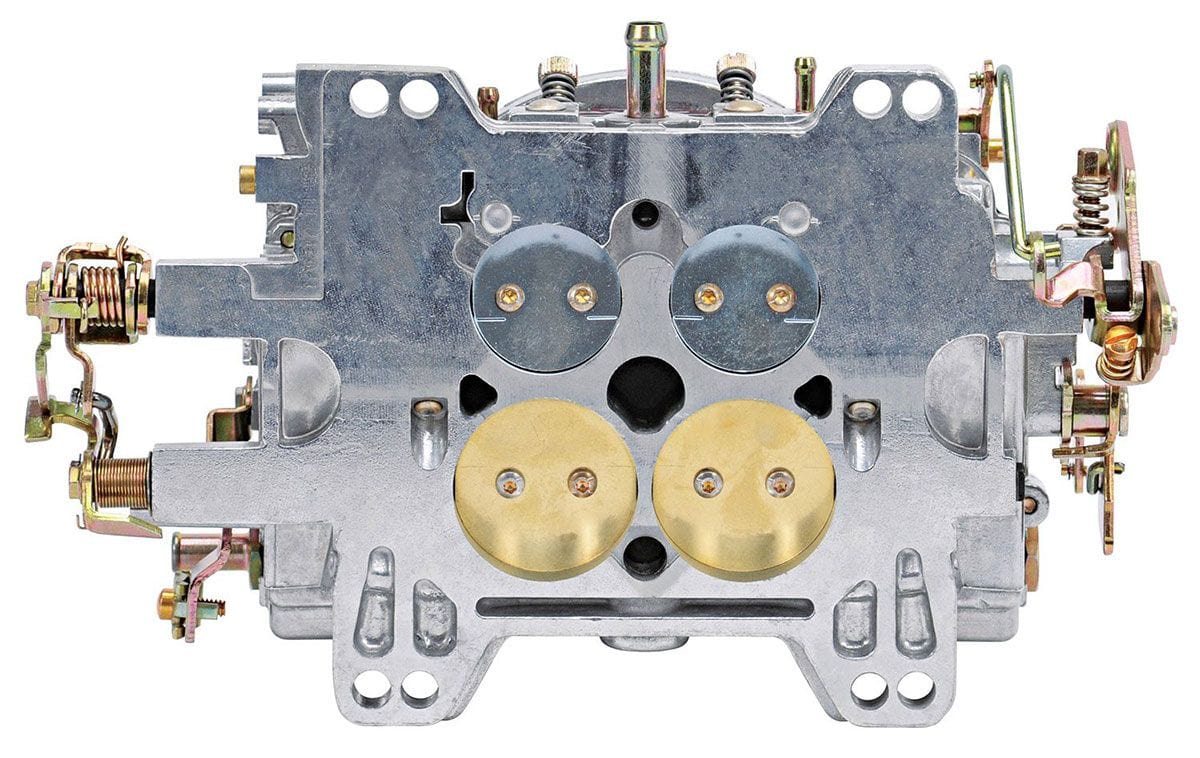 EDELBROCK Manual choke, square flange, non-EGR, Single Carb Application Edelbrock 500 CFM AVS2 Series Carburettor ED1902 SR