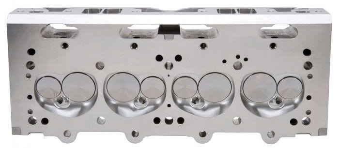 EDELBROCK SB Chrysler, 225cc Intake Ports, 60cc Combustion Chambers Edelbrock Victor Jr. 16° Cylinder Head - Single - Complete ED61729 SR