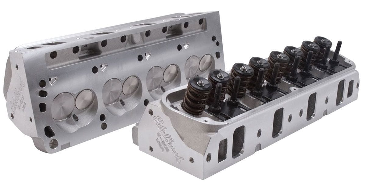 EDELBROCK Suit Ford 289-351w, Springs to suit Solid Flat Tappet or Hyd Roller C Edelbrock E-street Aluminium Cylinder Heads ED5027 SR