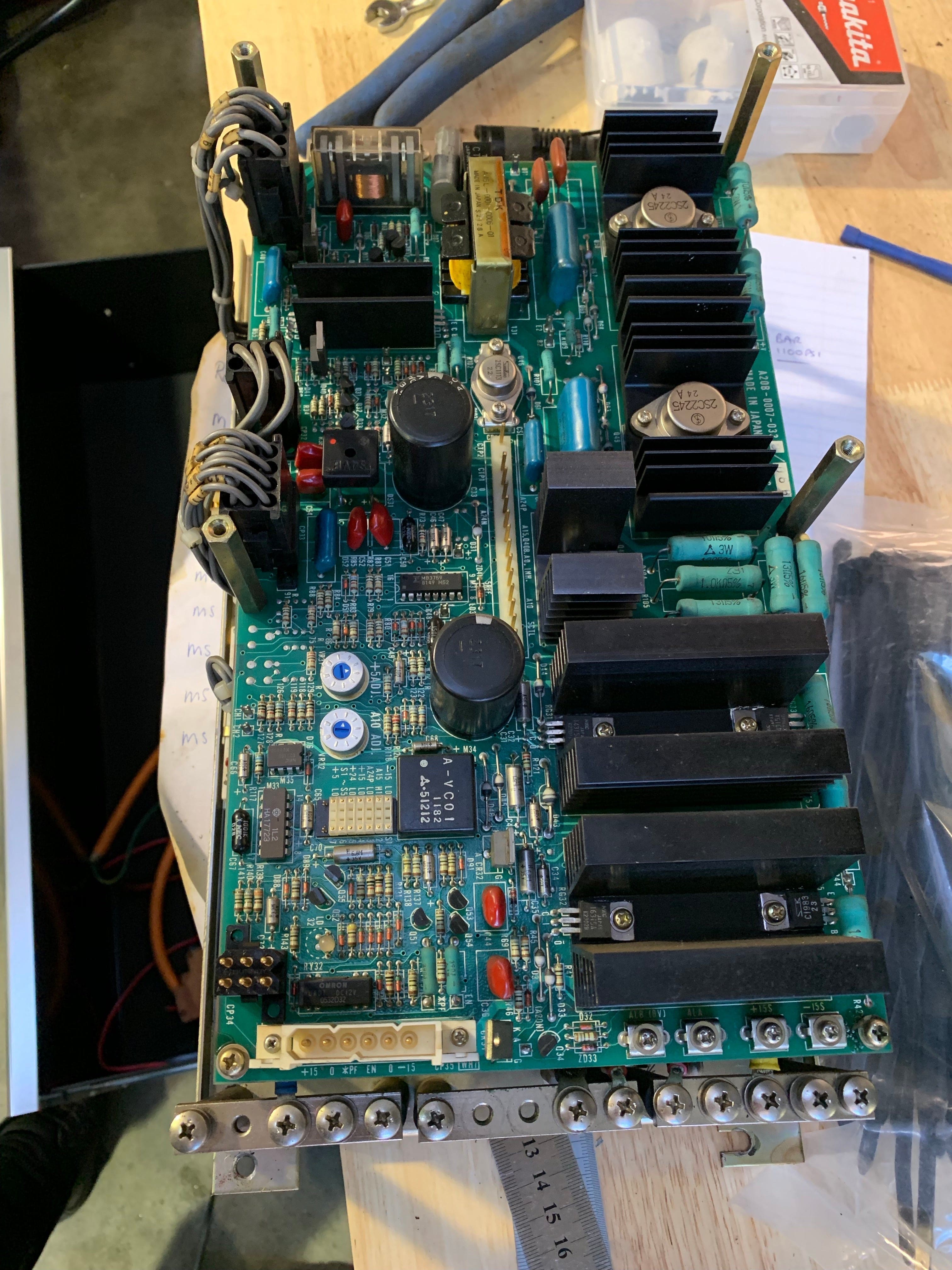 Fanuc Fanuc A14B-0061-B001 6M CNC Control Power Supply SR