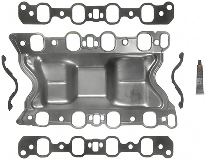 FELPRO Suit Ford 302-351C 2V Felpro Intake Manifold Tub/Pan Gasket Set FEMS96010 SR