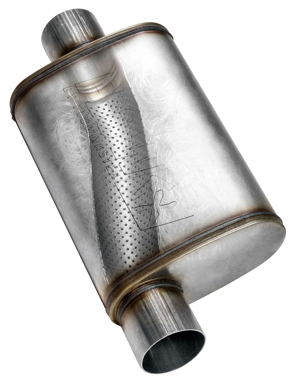 FLOWMASTER 3" Center Inlet / 2.5" Dual Outlet Flowmaster FlowFX Muffler FLO72198 SR
