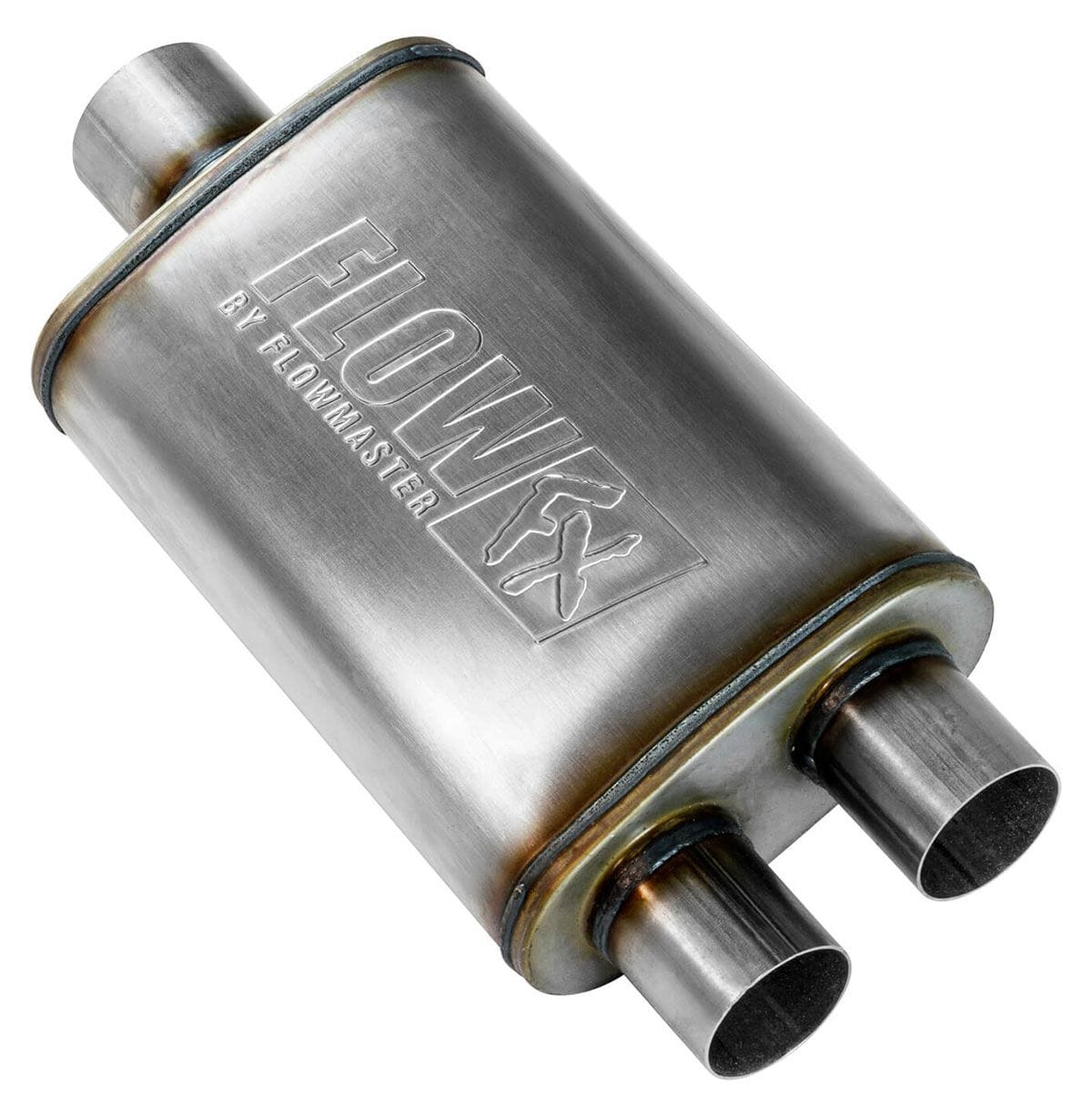 FLOWMASTER 3" Center Inlet / 2.5" Dual Outlet Flowmaster FlowFX Muffler FLO72198 SR