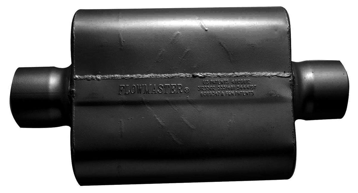 FLOWMASTER 4" Center Inlet / Outlet Flowmaster 30 Series Delta Force Race Muffler FLO54030-12 SR