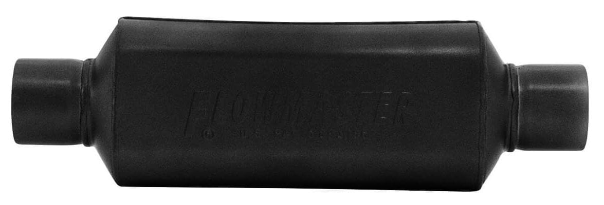 FLOWMASTER Oval, 2-1/2" Inlet/Outlet Flowmaster Hushpower HP-2 Muffler FLO12512409 SR