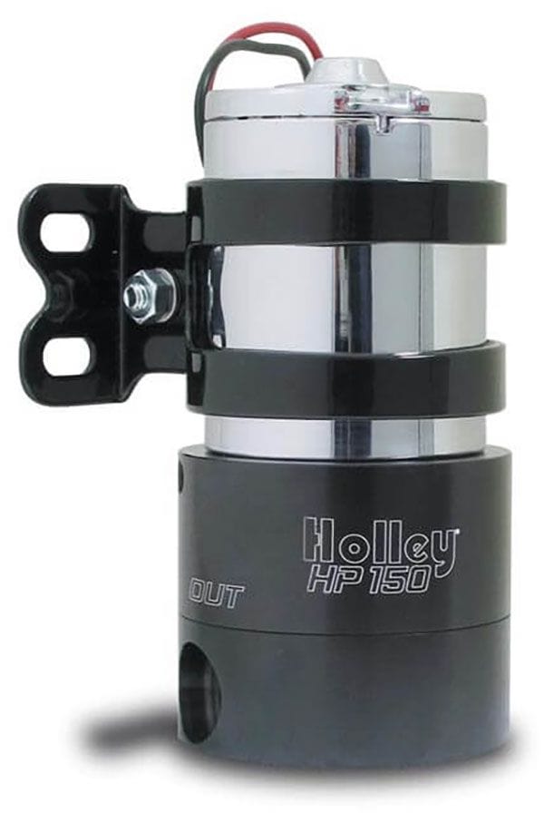 HOLLEY 140 GPH @ 7PSI, Up To 900HP Aspirated (Non EFI Pump) Holley 150 GPH HP Billet Base Fuel Pump HO12-150 SR