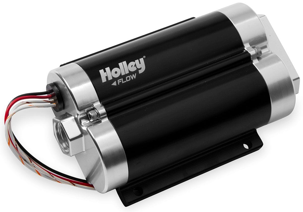 HOLLEY 190 @ 8PSI, Up To 2100 Aspirated - Dual Inlet Holley 200 GPH Dominator Fuel Pump HO12-1800-2 SR