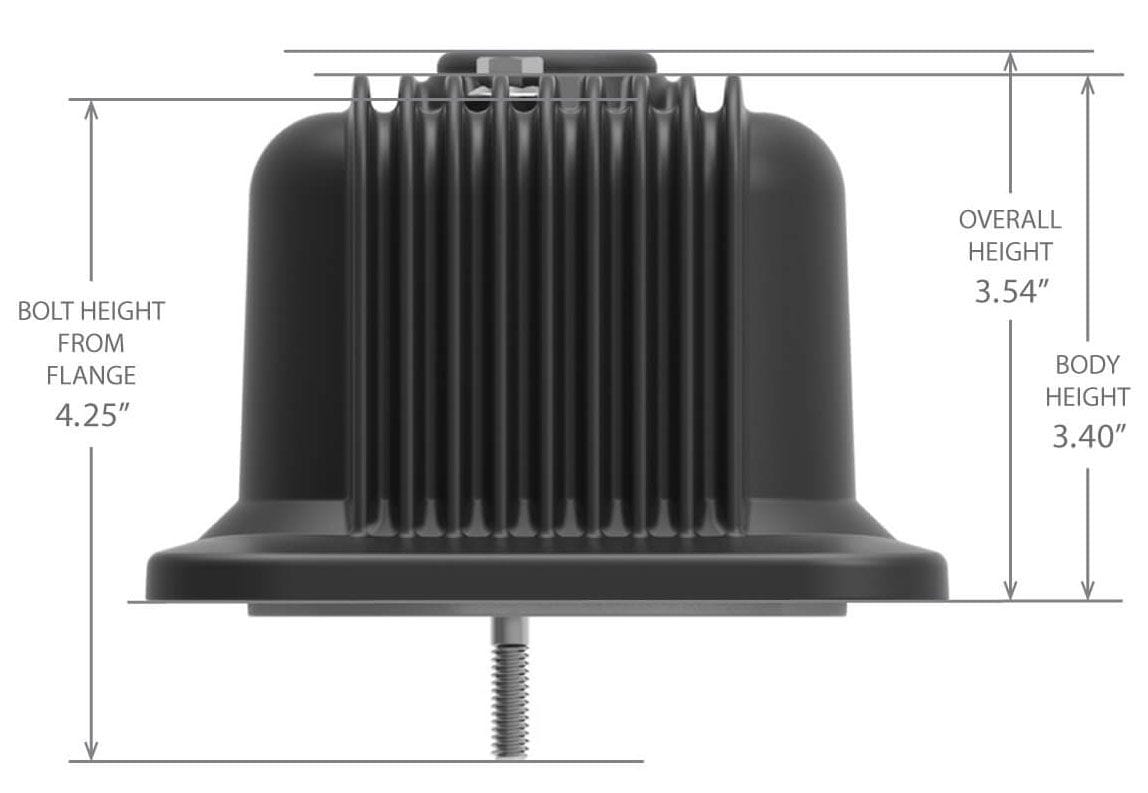 HOLLEY Black Center Bolt Suit SB Chev Holley Vintage Series Fined Valve Covers HO241-247 SR