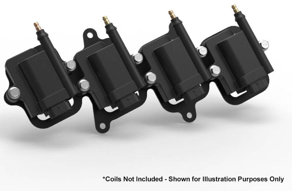 HOLLEY Black Finish, Sold as Pairs Holley Smart coil Relocation Brackets HO561-131 SR