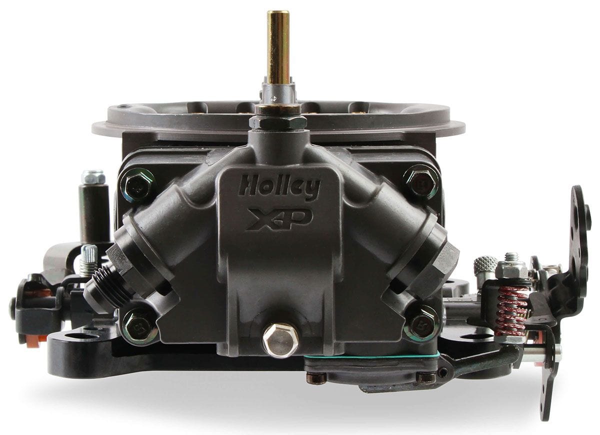 Holley Hardcore Grey with Black Billet Metering Blocks & Base Plates Holley 650cfm Ultra XP Aluminium E85 Carburettor HO0-80842HBX SR