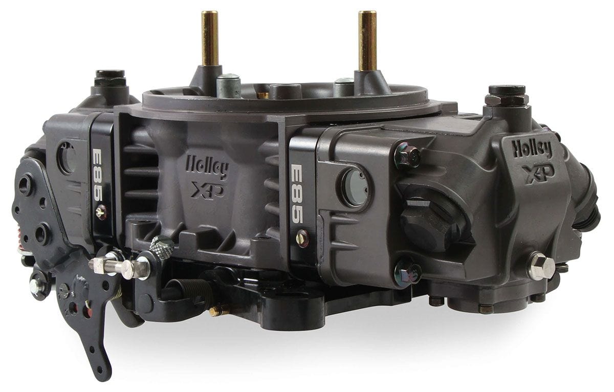 Holley Hardcore Grey with Black Billet Metering Blocks & Base Plates Holley 650cfm Ultra XP Aluminium E85 Carburettor HO0-80842HBX SR