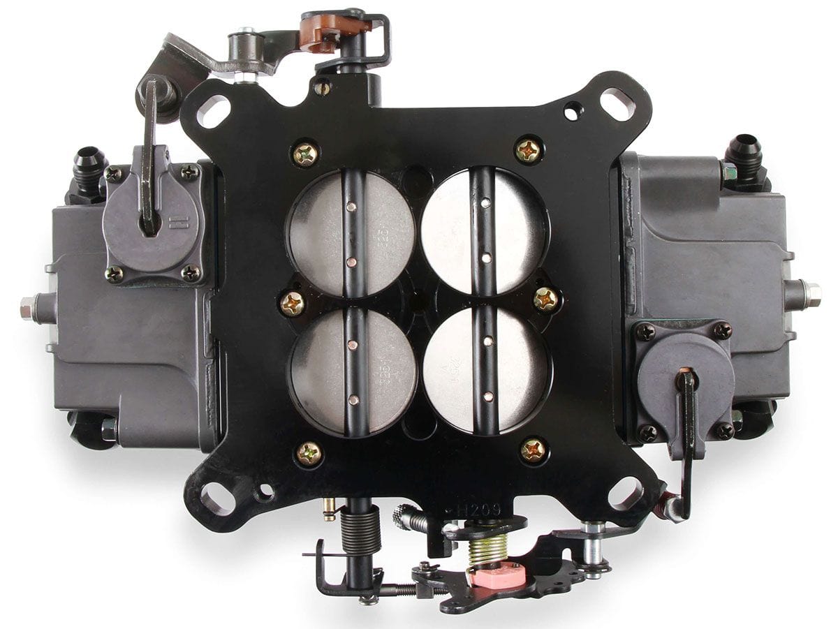 HOLLEY Hardcore Grey with Black Billet Metering Blocks & Base Plates Holley 950cfm Ultra XP Aluminium E85 Carburettor HO0-80845HBX SR