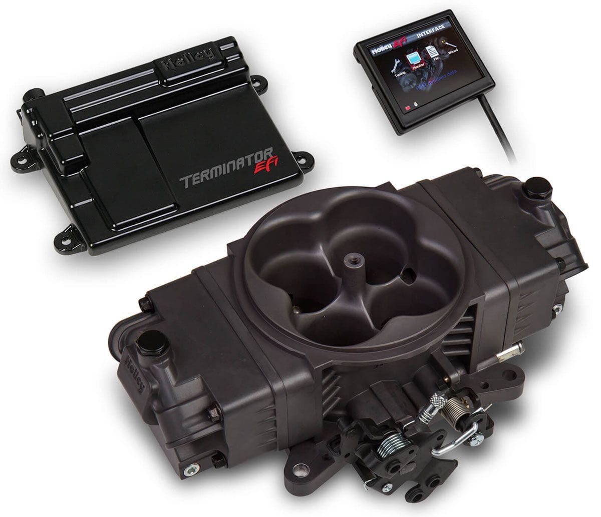 HOLLEY Holley Terminator Stealth EFI KIT - Hard Core Gray SR