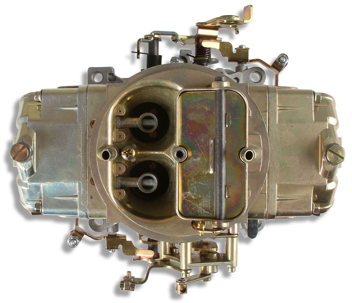 HOLLEY Mechanical Secondaries, Manual Choke, 4150 Series Holley 600 CFM 4-Barrel Street/Strip Carburettor - Classic Finish HO0-4776C SR