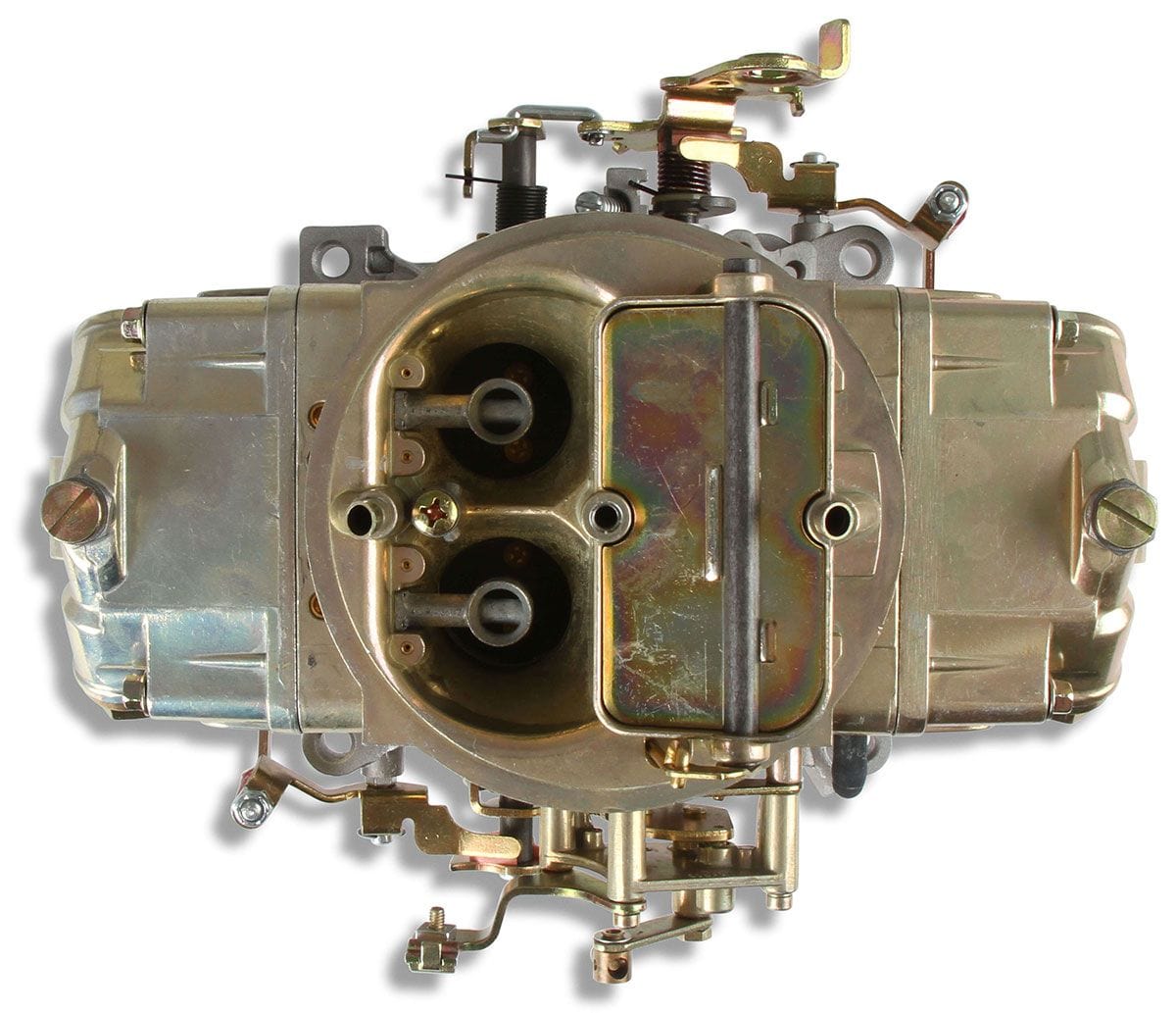 HOLLEY Mechanical Secondaries. Manual Choke. 4150 Series Holley 750 CFM 4-Barrel Street/Strip Carburettor - Classic Finish HO0-4779C SR